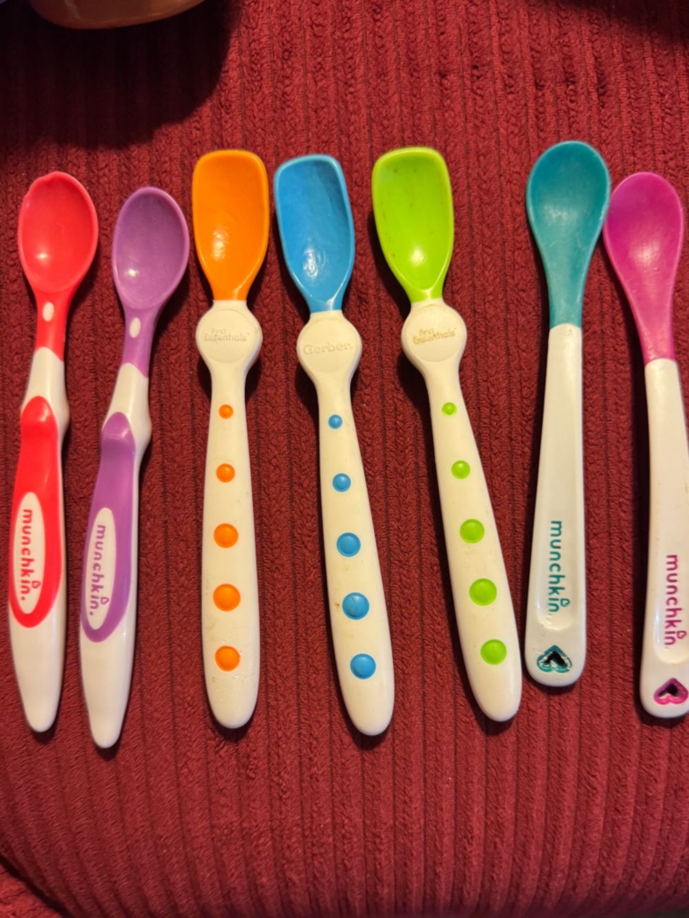 Munchkin Colorful Toddler Spoons - Multi-Color Set